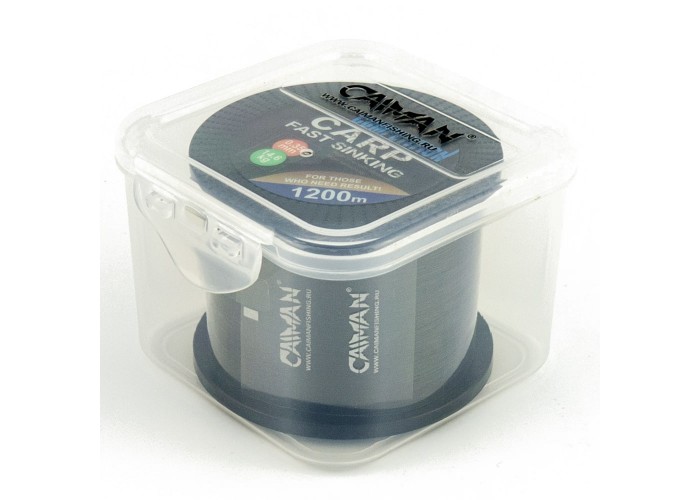 Леска Caiman Competition Carp 1200м черная 0,35мм