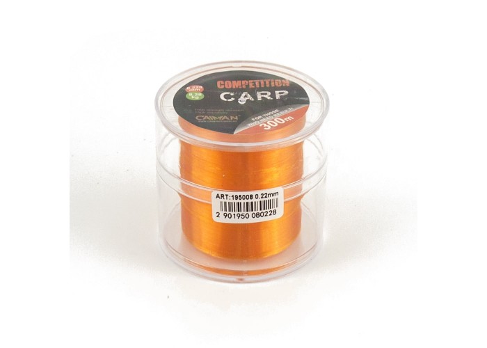 Леска Caiman Competition Carp 300м 0,228мм оранжевая