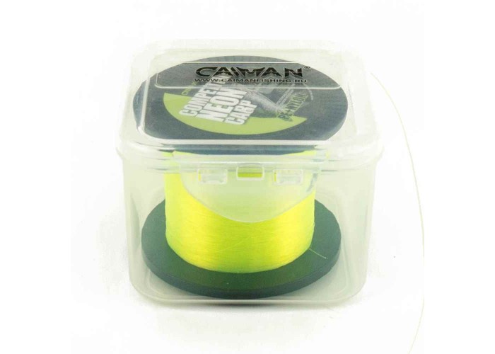 Леска Caiman Competition Neon Carp 1200м green 0,22мм