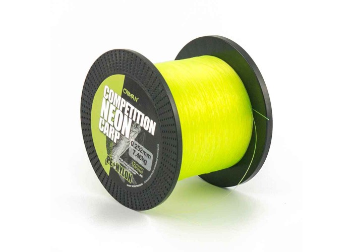 Леска Caiman Competition Neon Carp 1200м green 0,25мм