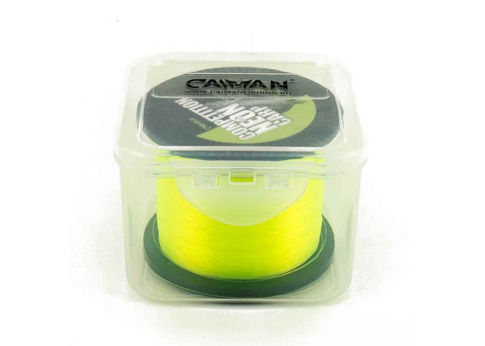 Леска Caiman Competition Neon Carp 1200м green 0,32мм