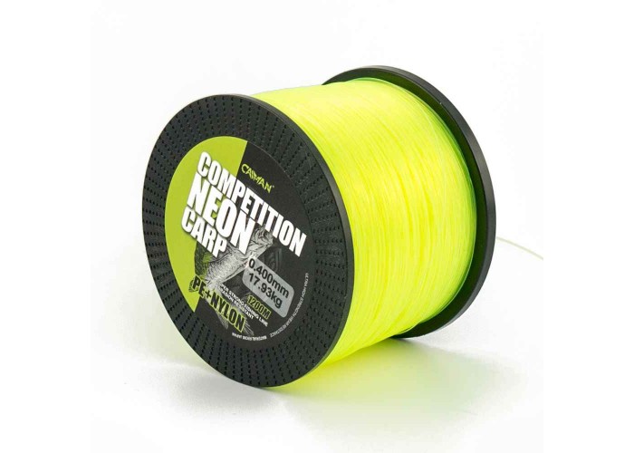 Леска Caiman Competition Neon Carp 1200м green 0,40мм