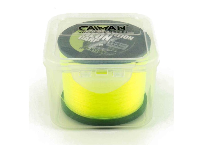 Леска Caiman Competition Neon Carp 1200м green 0,40мм