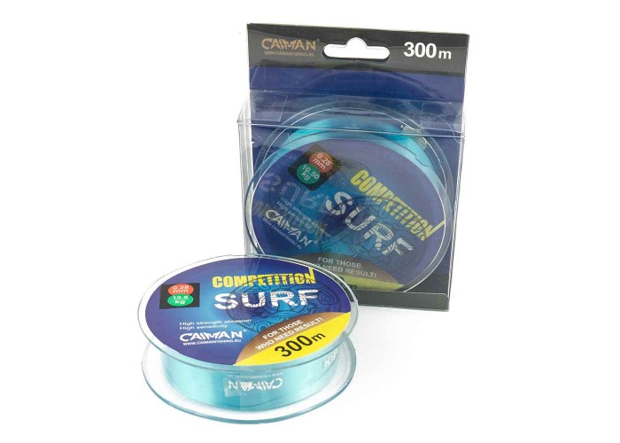 Леска Caiman Competition Surf 300 м 0,28мм синяя