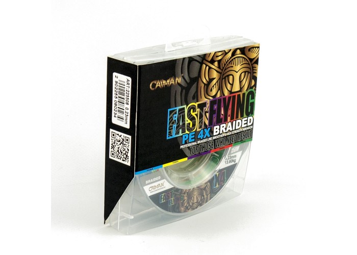 Шнур Caiman Fast flying 4PE 0,23 мм 150 м Multicolor 225508