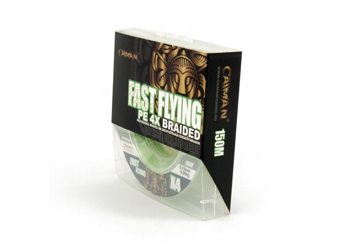 Шнур Caiman Fast flying 4PE 0,16 мм 150 м Green 215528
