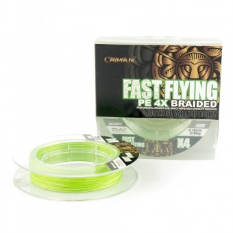 Шнур Caiman Fast flying 4PE 0,16 мм 150 м Green 215528