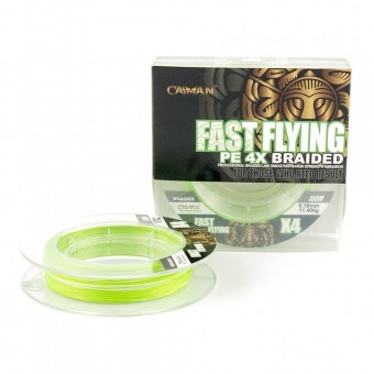 Шнур Caiman Fast flying 4PE 0,18 мм 150 м Green 215529