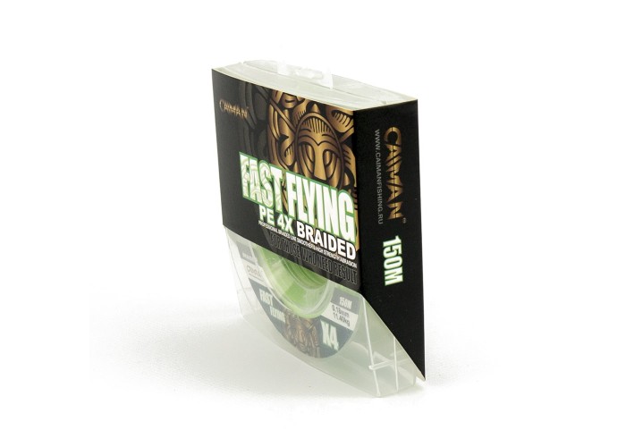 Шнур Caiman Fast flying 4PE 0,18 мм 150 м Green 215529