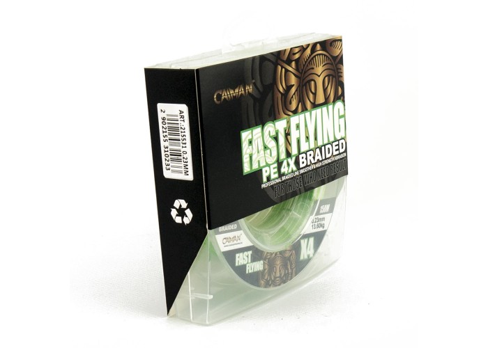Шнур Caiman Fast flying 4PE 0,23 мм 150 м Green 215531
