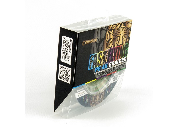 Шнур Caiman Fast flying 4PE 0,14 мм 150 м Multicolor 225504