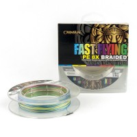 Шнур Caiman Fast flying 8PE 0,08 мм 150 м Multicolor 225509