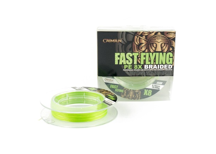 Шнур Caiman Fast flying 8PE 0,16 мм 150 м Green 215504