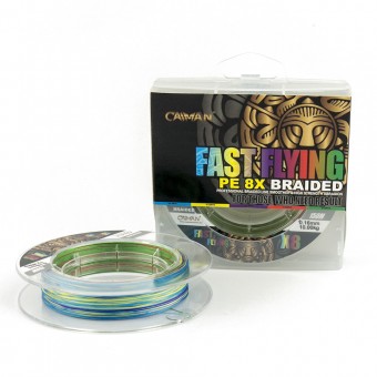 Шнур Caiman Fast flying 8PE 0,16 мм 150 м Multicolor 225513