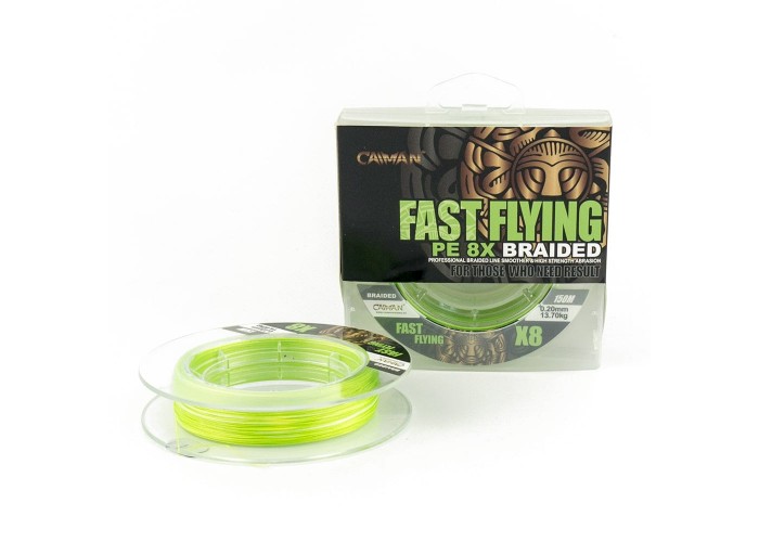 Шнур Caiman Fast flying 8PE 0,20 мм 150 м Green 215506