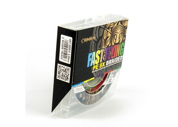 Шнур Caiman Fast flying 8PE 0,20 мм 150 м Multicolor 225515