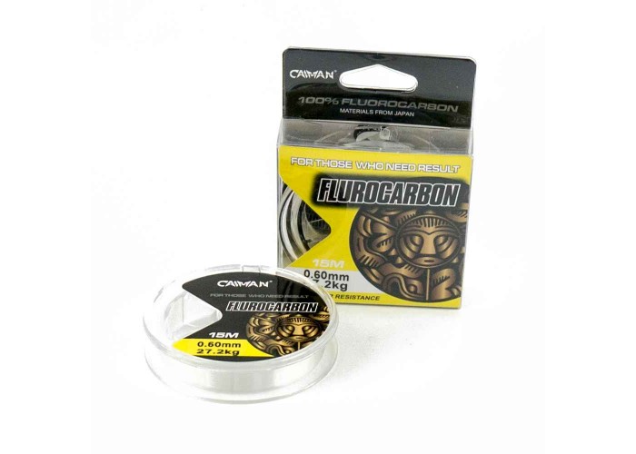 Леска Caiman Flurocarbon 15м 0,6мм