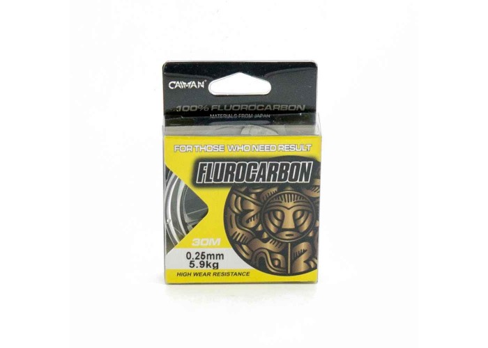 Леска Caiman Flurocarbon 30м 0,25мм