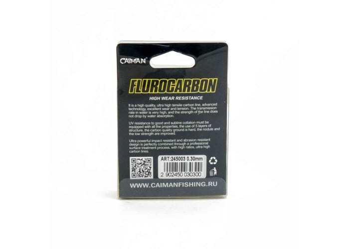 Леска Caiman Flurocarbon 30м 0,30мм
