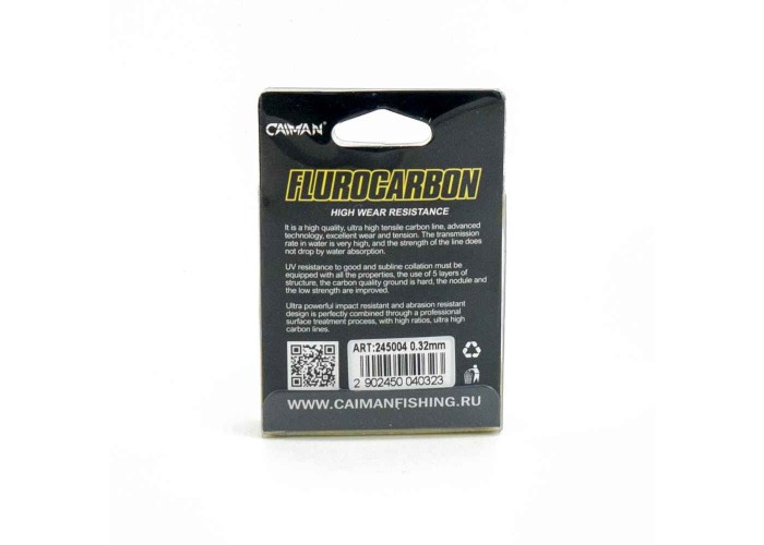 Леска Caiman Flurocarbon 30м 0,32мм