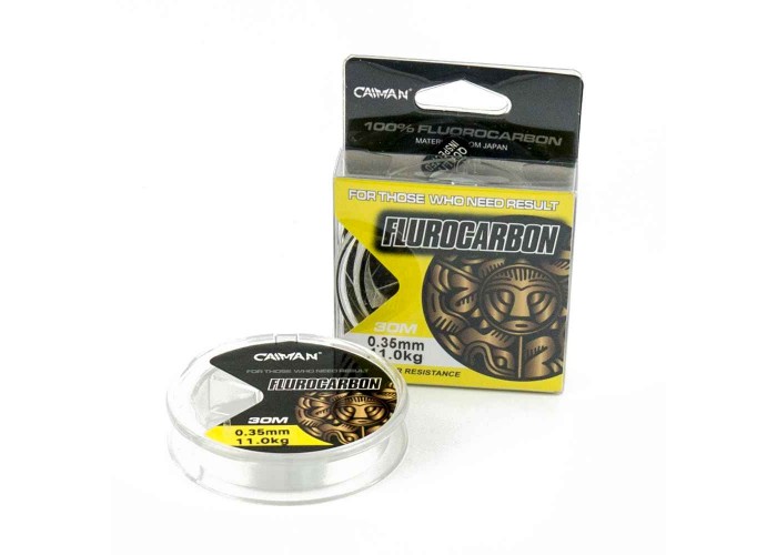 Леска Caiman Flurocarbon 30м 0,35мм