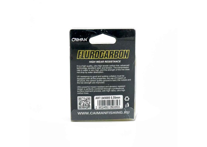 Леска Caiman Flurocarbon 30м 0,35мм