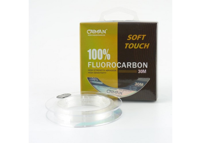 Леска Caiman Flurocarbon 30м 0,20мм