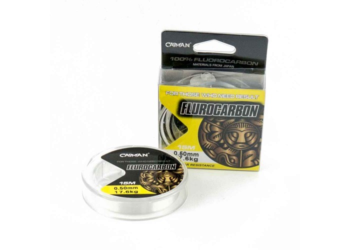 Леска Caiman Flurocarbon 15м 0,5мм
