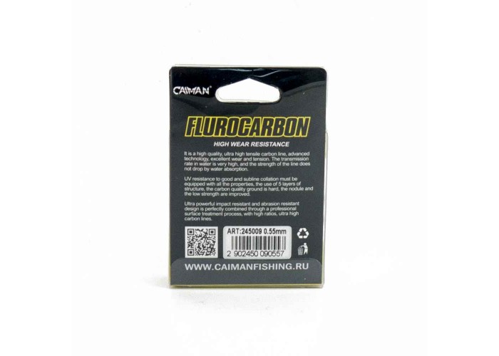 Леска Caiman Flurocarbon 15м 0,55мм
