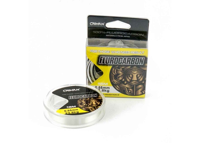 Леска Caiman Flurocarbon 15м 0,55мм