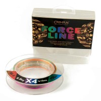 Шнур Caiman Force Line 150м 0,12мм #0.6 цветной