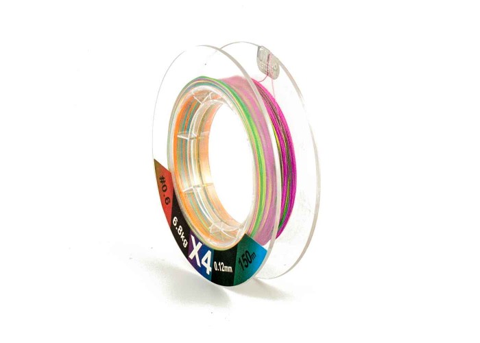 Шнур Caiman Force Line 150м 0,12мм #0.6 цветной