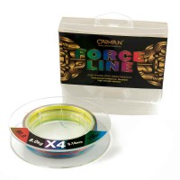 Шнур Caiman Force Line 150м 0,14мм #0.8 цветной