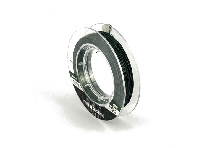 Шнур Caiman Fortness sinking 4PE 0,25 мм 150 м Dark Green 215522