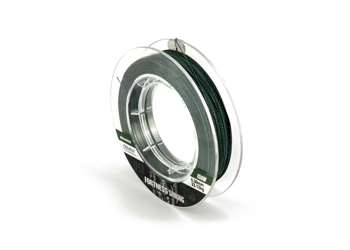 Шнур Caiman Fortness sinking 4PE 0,30 мм150 м Dark Green 215524