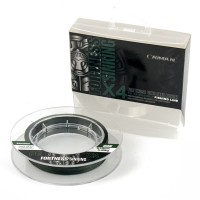 Шнур Caiman Fortness sinking 4PE 0,10 мм150 м Dark Green 215515