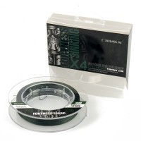 Шнур Caiman Fortness sinking 4PE 0,23 мм 150 м Dark Green 215521