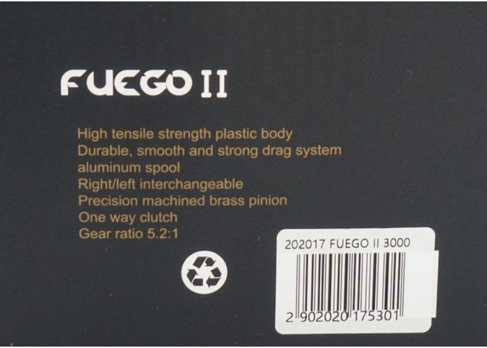 Катушка Caiman Fuego II 3000