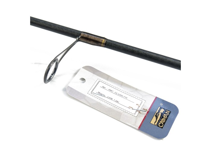 Спиннинг Caiman Glashütte IM 10 7-28g 2.85м (в жестком тубусе) кольца Fuji