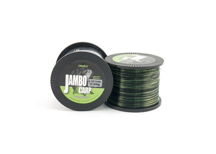 Леска Caiman Jambo 1200м 0,321мм салатово-черная
