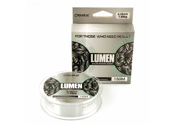 Леска Caiman Lumen 150м 0,25 мм прозрачная