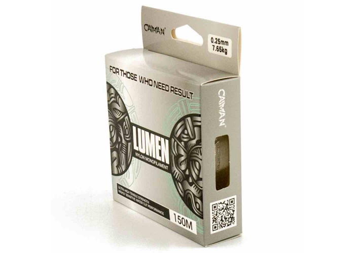 Леска Caiman Lumen 150м 0,25 мм прозрачная