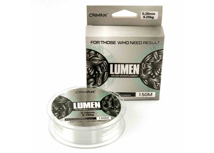 Леска Caiman Lumen 150м 0,28 мм прозрачная