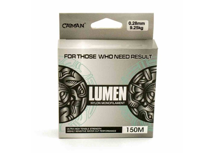 Леска Caiman Lumen 150м 0,28 мм прозрачная