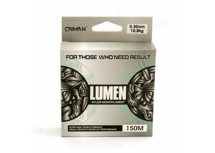 Леска Caiman Lumen 150м 0,30 мм прозрачная