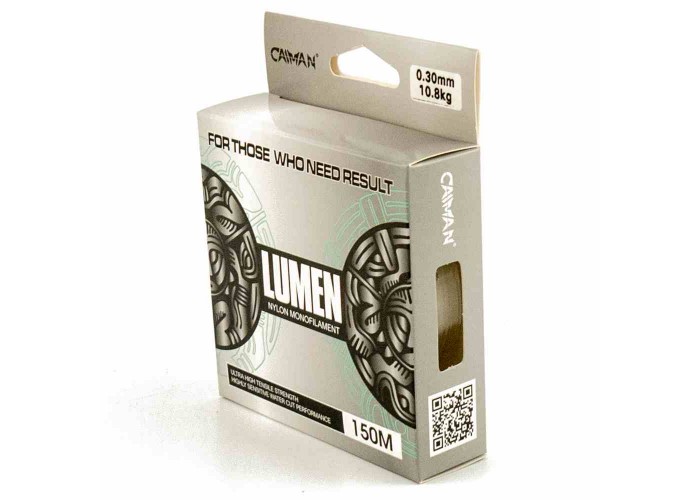 Леска Caiman Lumen 150м 0,30 мм прозрачная