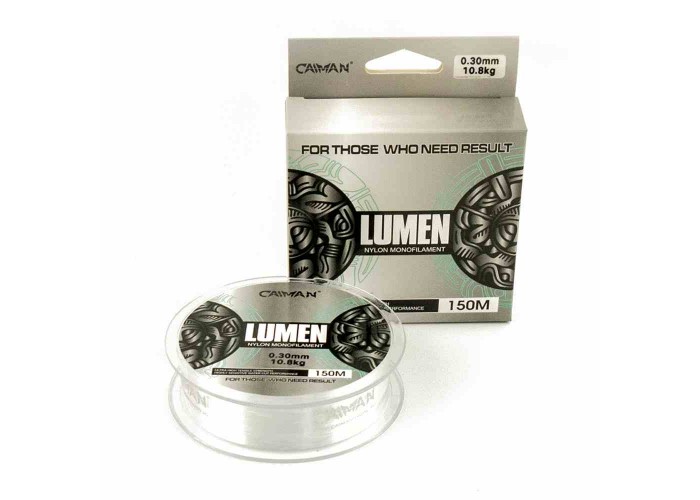 Леска Caiman Lumen 150м 0,30 мм прозрачная