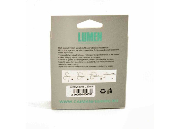 Леска Caiman Lumen 150м 0,35 мм прозрачная