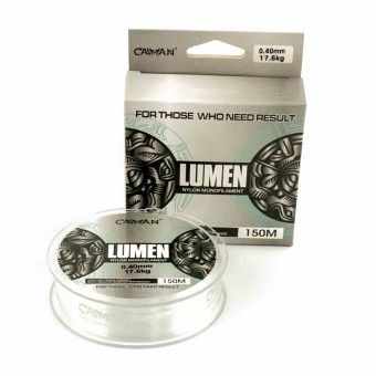 Леска Caiman Lumen 150м 0,40 мм прозрачная