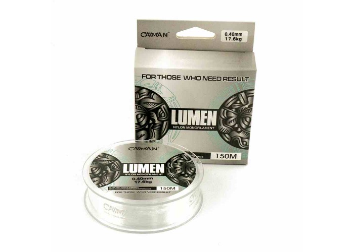 Леска Caiman Lumen 150м 0,40 мм прозрачная